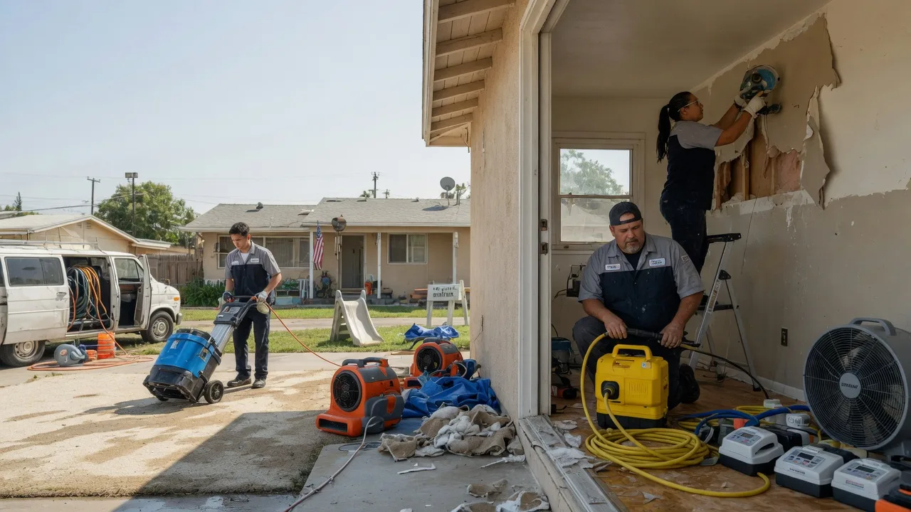 Water Damage Restoration in Comfort, WV near me